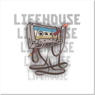 Lifehouse Cassette Posters and Art